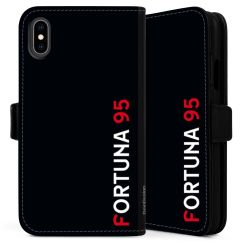 Sideflip mit langer Lasche schwarz