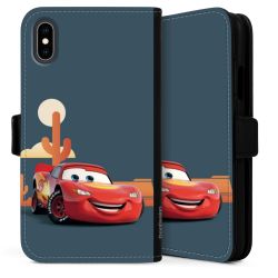 Sideflip mit langer Lasche schwarz