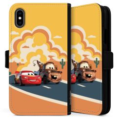 Sideflip mit langer Lasche schwarz