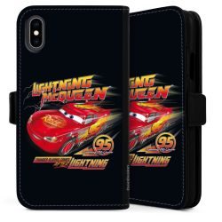 Sideflip mit langer Lasche schwarz