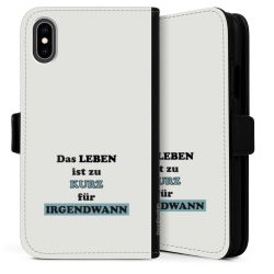 Sideflip mit langer Lasche schwarz