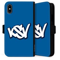 Sideflip mit langer Lasche schwarz