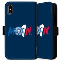 Sideflip mit langer Lasche schwarz