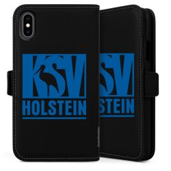 Sideflip mit langer Lasche schwarz