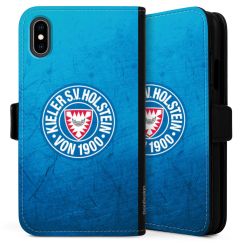 Sideflip mit langer Lasche schwarz