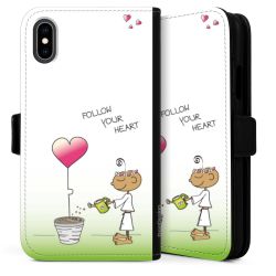 Sideflip mit langer Lasche schwarz