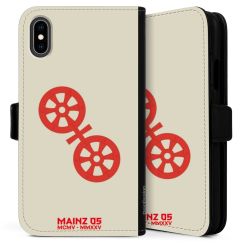 Sideflip mit langer Lasche schwarz