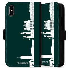 Sideflip mit langer Lasche schwarz