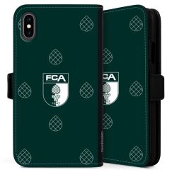 Sideflip mit langer Lasche schwarz