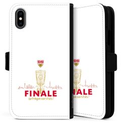 Sideflip mit langer Lasche schwarz