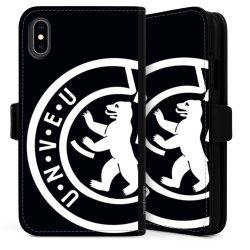 Sideflip mit langer Lasche schwarz