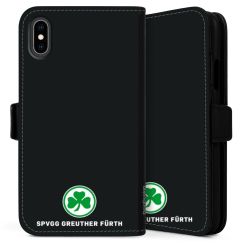 Sideflip mit langer Lasche schwarz