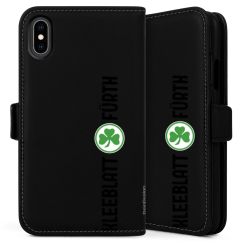 Sideflip mit langer Lasche schwarz