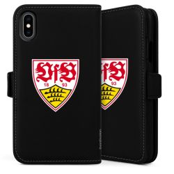 Sideflip mit langer Lasche schwarz