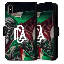 Sideflip mit langer Lasche schwarz