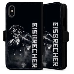 Sideflip mit langer Lasche schwarz