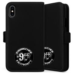 Sideflip mit langer Lasche schwarz