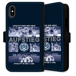 Sideflip mit langer Lasche schwarz