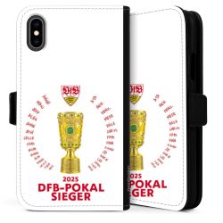 Sideflip mit langer Lasche schwarz