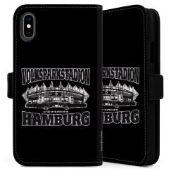 Sideflip mit langer Lasche schwarz