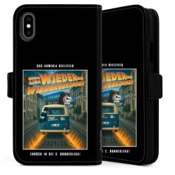 Sideflip mit langer Lasche schwarz