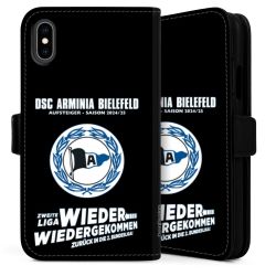 Sideflip mit langer Lasche schwarz