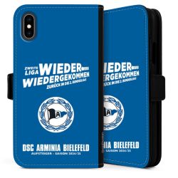 Sideflip mit langer Lasche schwarz