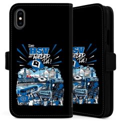 Sideflip mit langer Lasche schwarz