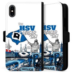 Sideflip mit langer Lasche schwarz