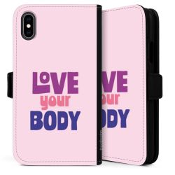 Sideflip Fodral med flap svart