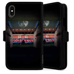 Sideflip mit langer Lasche schwarz