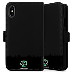 Sideflip mit langer Lasche schwarz