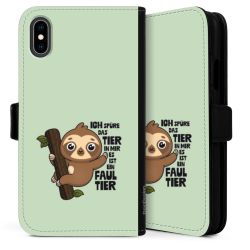 Sideflip mit langer Lasche schwarz