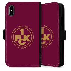 Sideflip mit langer Lasche schwarz