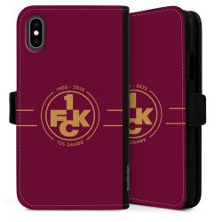 Sideflip mit langer Lasche schwarz