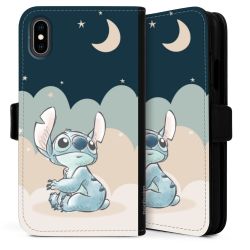 Sideflip mit langer Lasche schwarz