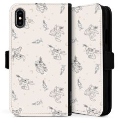 Sideflip mit langer Lasche schwarz