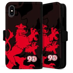 Sideflip mit langer Lasche schwarz