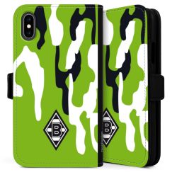 Sideflip mit langer Lasche schwarz