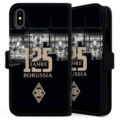 Sideflip mit langer Lasche schwarz