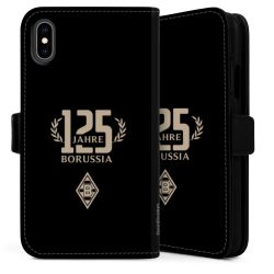 Sideflip mit langer Lasche schwarz