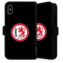 Sideflip mit langer Lasche schwarz