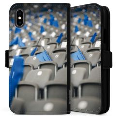 Sideflip mit langer Lasche schwarz