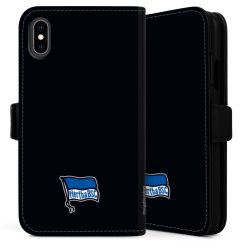 Sideflip mit langer Lasche schwarz