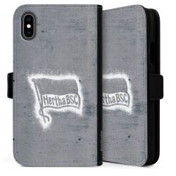 Sideflip mit langer Lasche schwarz