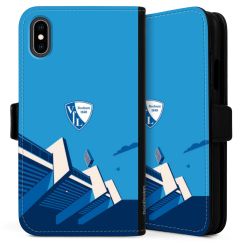 Sideflip mit langer Lasche schwarz