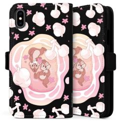 Sideflip mit langer Lasche schwarz