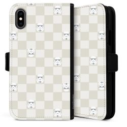 Sideflip mit langer Lasche schwarz