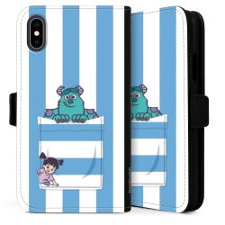 Sideflip mit langer Lasche schwarz