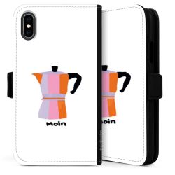 Sideflip mit langer Lasche schwarz